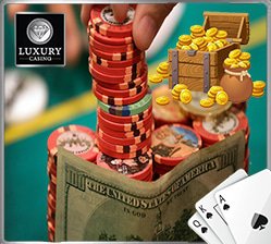 Получите роскошные бонусы в LUXURY Casino на 10 рублей !